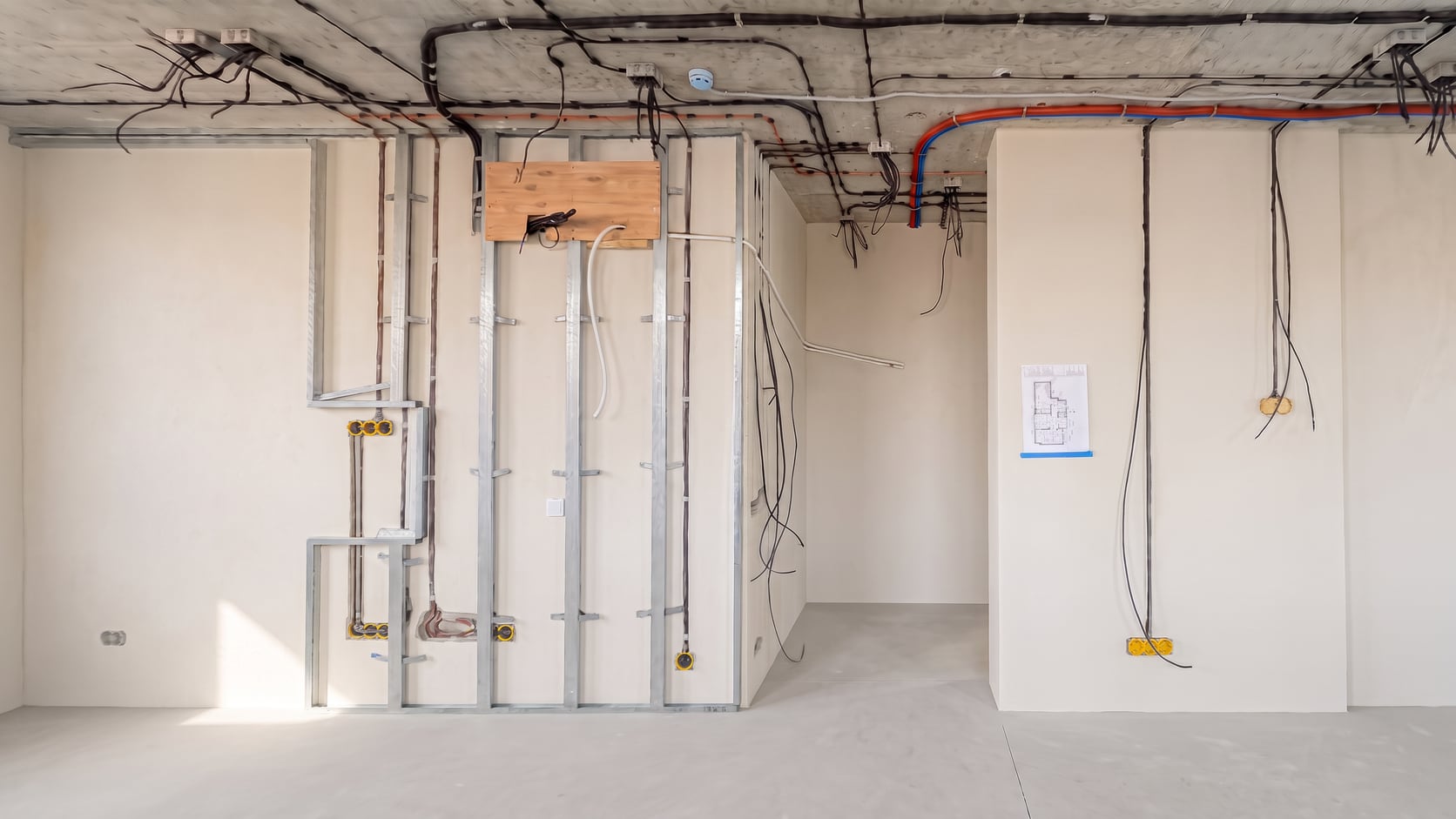 Inside a project space in 3D